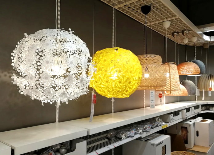 GRIMSOS e outras lâmpadas IKEA