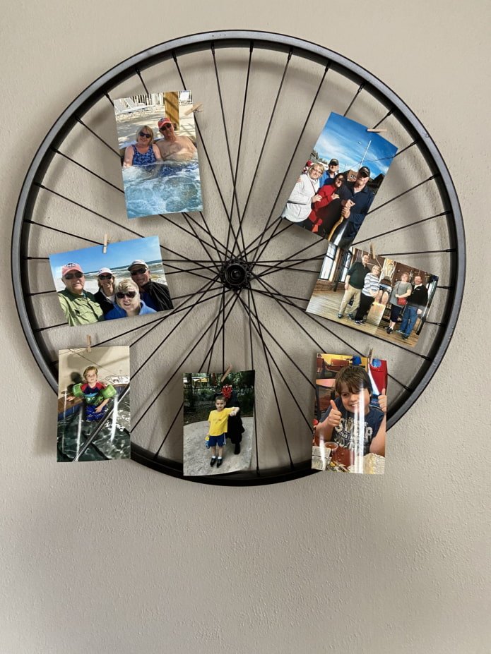 Roda na parede
