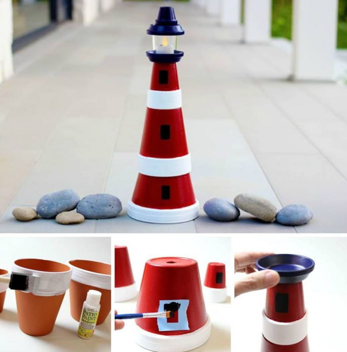 Farol de vasos