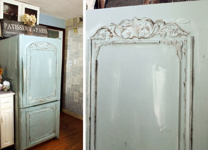 Decoração com molduras