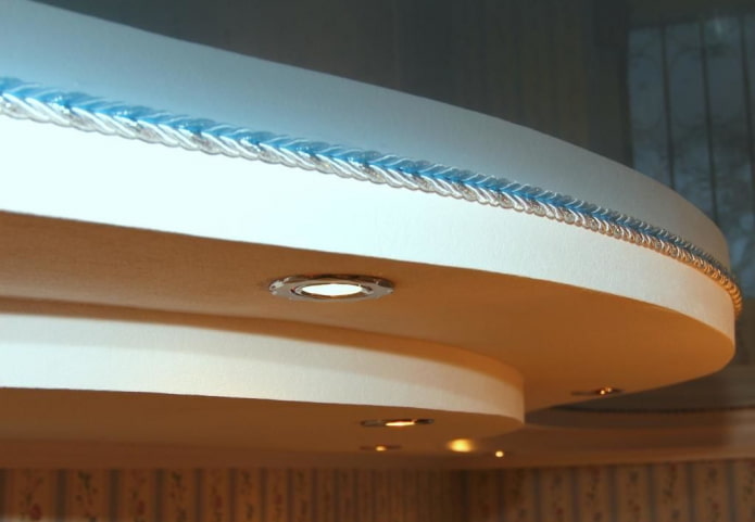 cordão de teto para decoração 