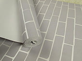 Papel de parede de tijolo cinza