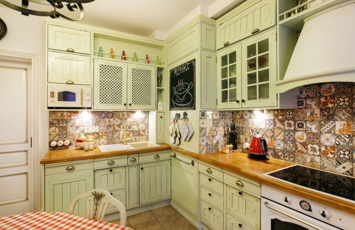 cozinha no estilo provençal