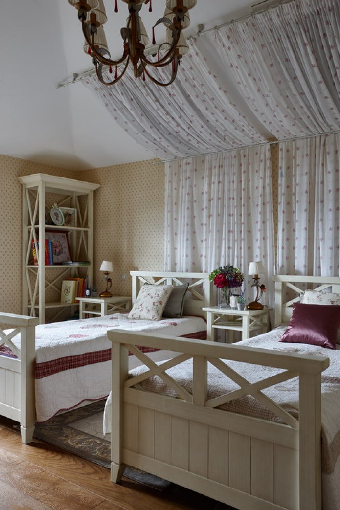 quarto para duas crianças na casa