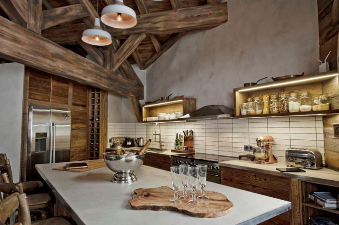 interior da cozinha
