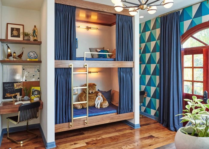 Mobília para um Quarto infantil para dois meninos