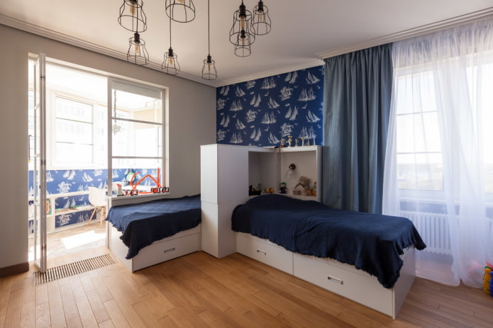 planejando um quarto infantil para dois meninos