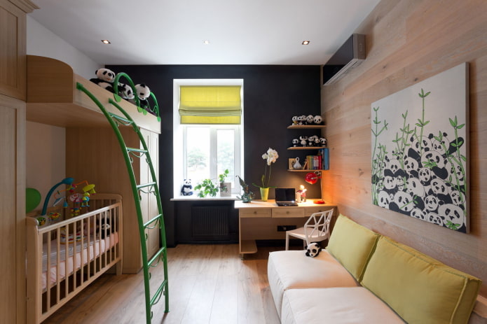 quarto infantil para dois meninos de idades diferentes