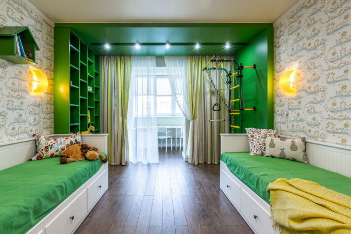 planejando um quarto infantil para dois meninos