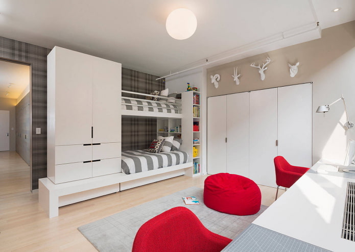 decoração de quarto infantil para dois meninos