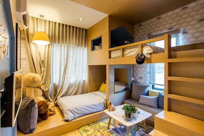planejando um quarto infantil para dois meninos