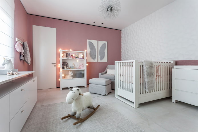 quarto de bebê para recém-nascido