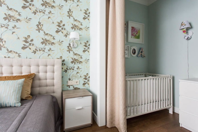 design de quarto infantil no quarto dos pais