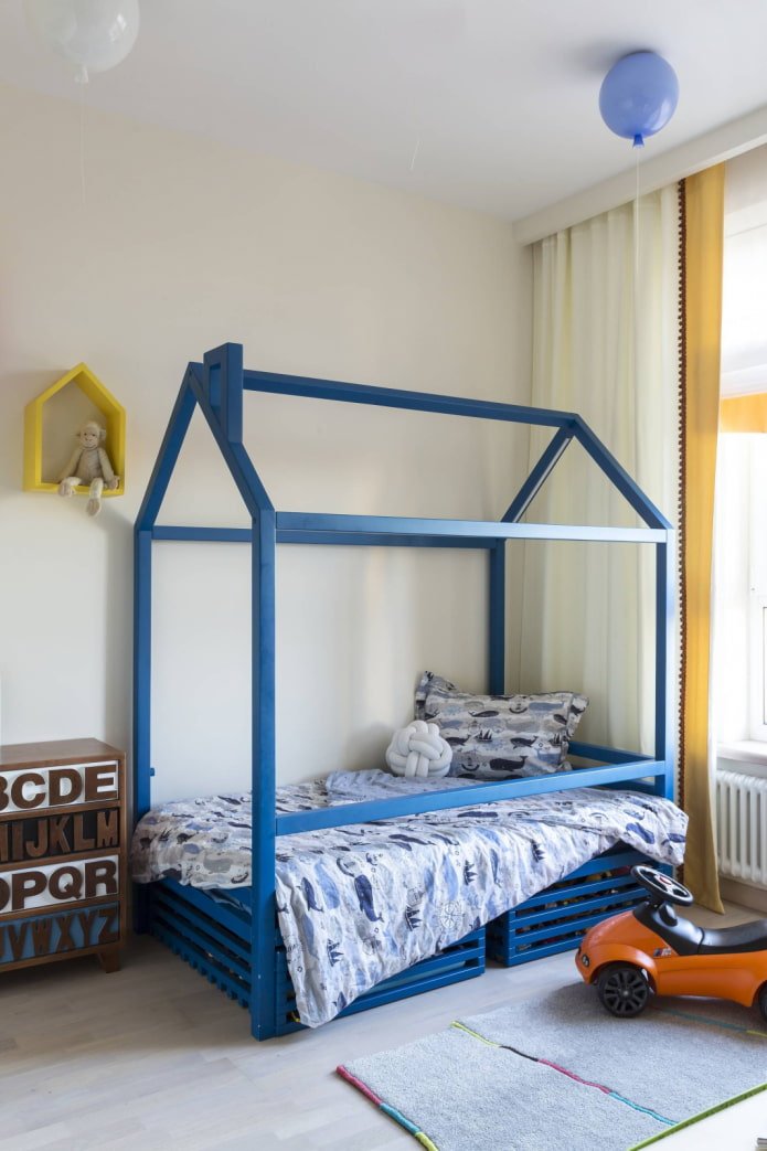 Lugar de dormir para um menino