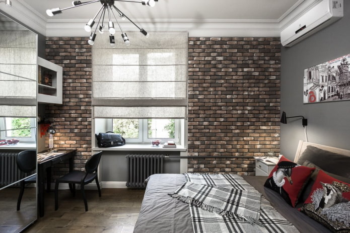 decoração de quarto infantil em estilo industrial