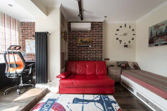 decorando um quarto infantil em estilo industrial
