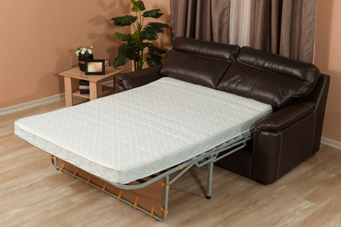 modelo de cama dobrável no interior