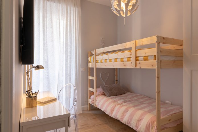 quarto de 9 metros quadrados para duas crianças