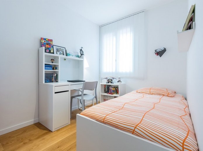 Projeto de quarto de 9 metros quadrados para menino
