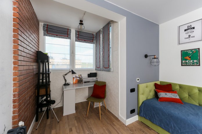 design de um quarto infantil de 9 metros quadrados