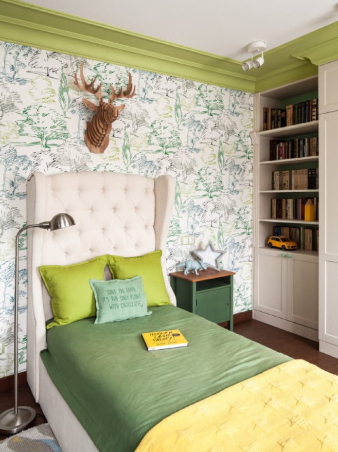 cama infantil com cabeceira