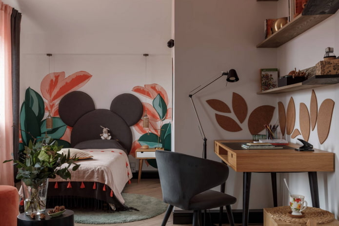 cama incomum para quarto de criança