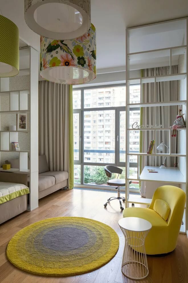 zoneamento do quarto infantil