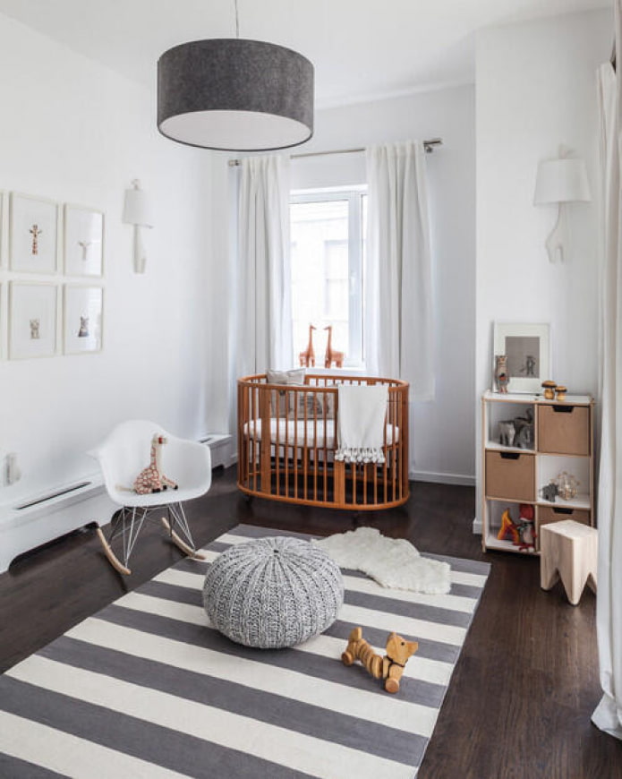 quarto infantil para um recém-nascido