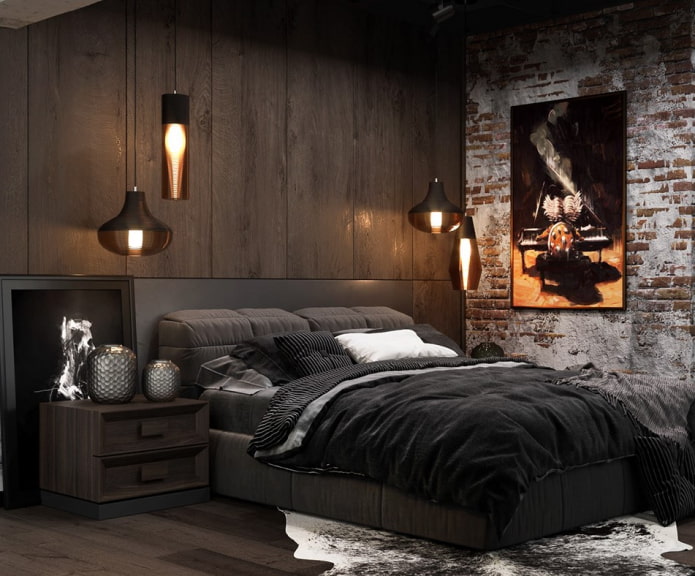 Quarto estilo loft