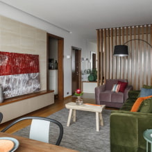 Como projetar o interior de uma sala de estar de 20 m²?-1