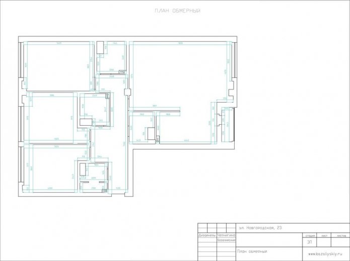 planta de apartamento 145 m².