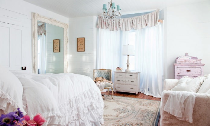quarto shabby chic