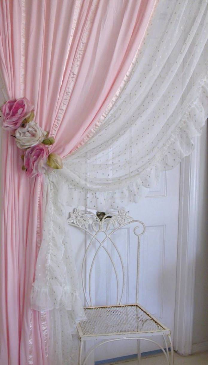 cortinas com babados