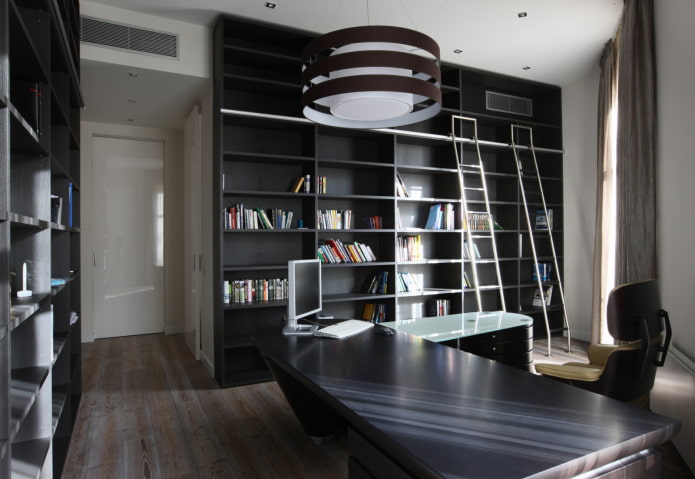 interior de escritório minimalista