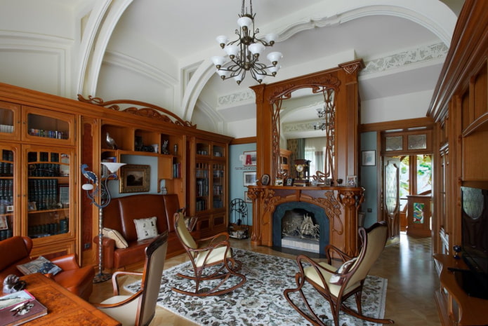 interior de um escritório em estilo moderno