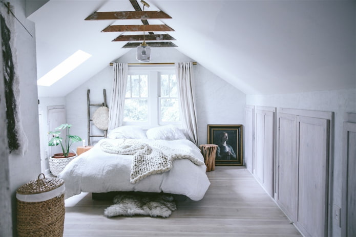 quarto em estilo escandinavo