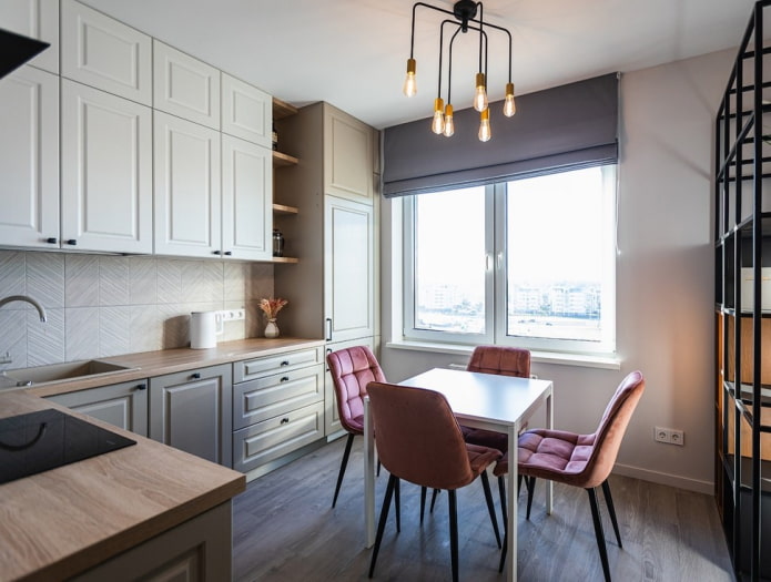 Decoração de cozinha de 10 metros quadrados