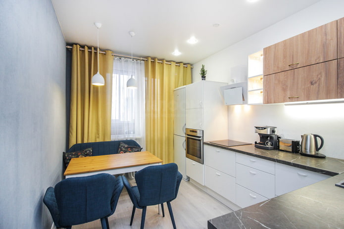 iluminação de uma cozinha de 10 m²