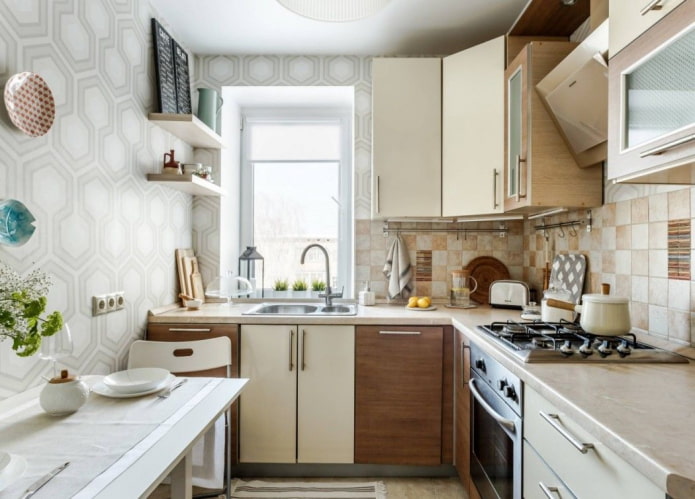 decoração de cozinha de 5 m²