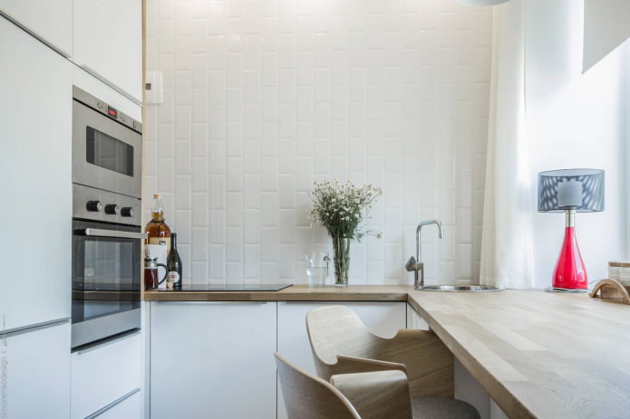 Decoração de cozinha de 6 metros quadrados