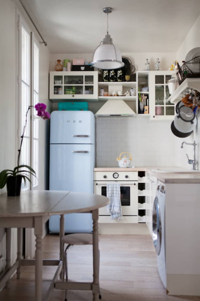 geladeira smeg no interior
