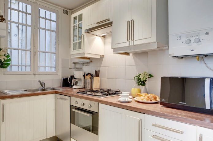 conjunto de cozinha para uma cozinha de 8 m²