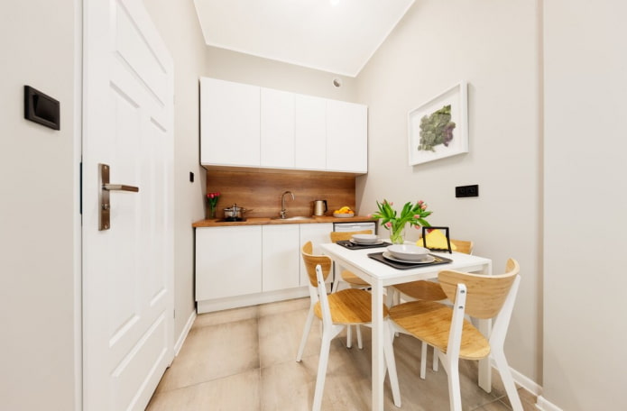 decoração de cozinha de 8 m²
