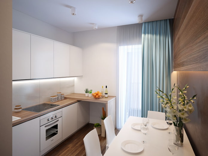 conjunto de cozinha de 8 m²