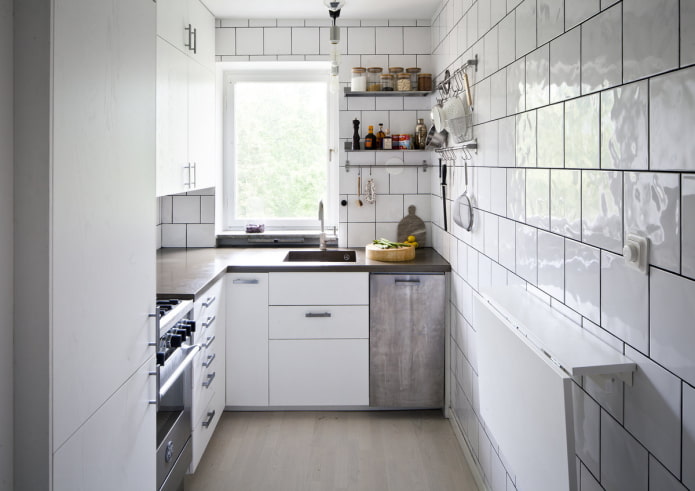 conjunto de cozinha de 8 m²