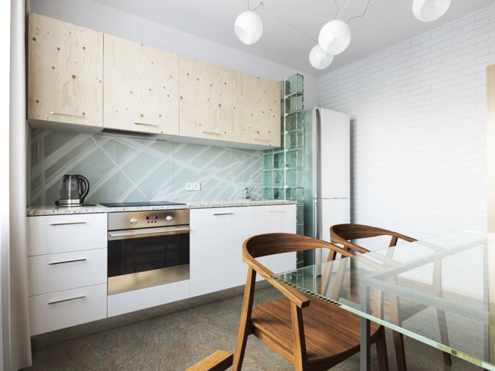 conjunto de cozinha reto