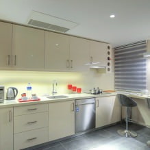 Design de cozinha com balcão de bar: 60 fotos modernas de interiores -12