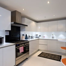Design de cozinha com balcão de bar: 60 fotos modernas de interiores -0