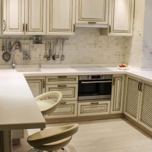 Design de cozinha com balcão de bar: 60 fotos modernas de interiores -8