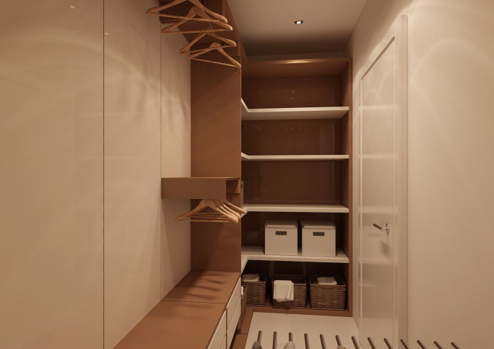 design de camarim no interior de um apartamento de 100 metros quadrados